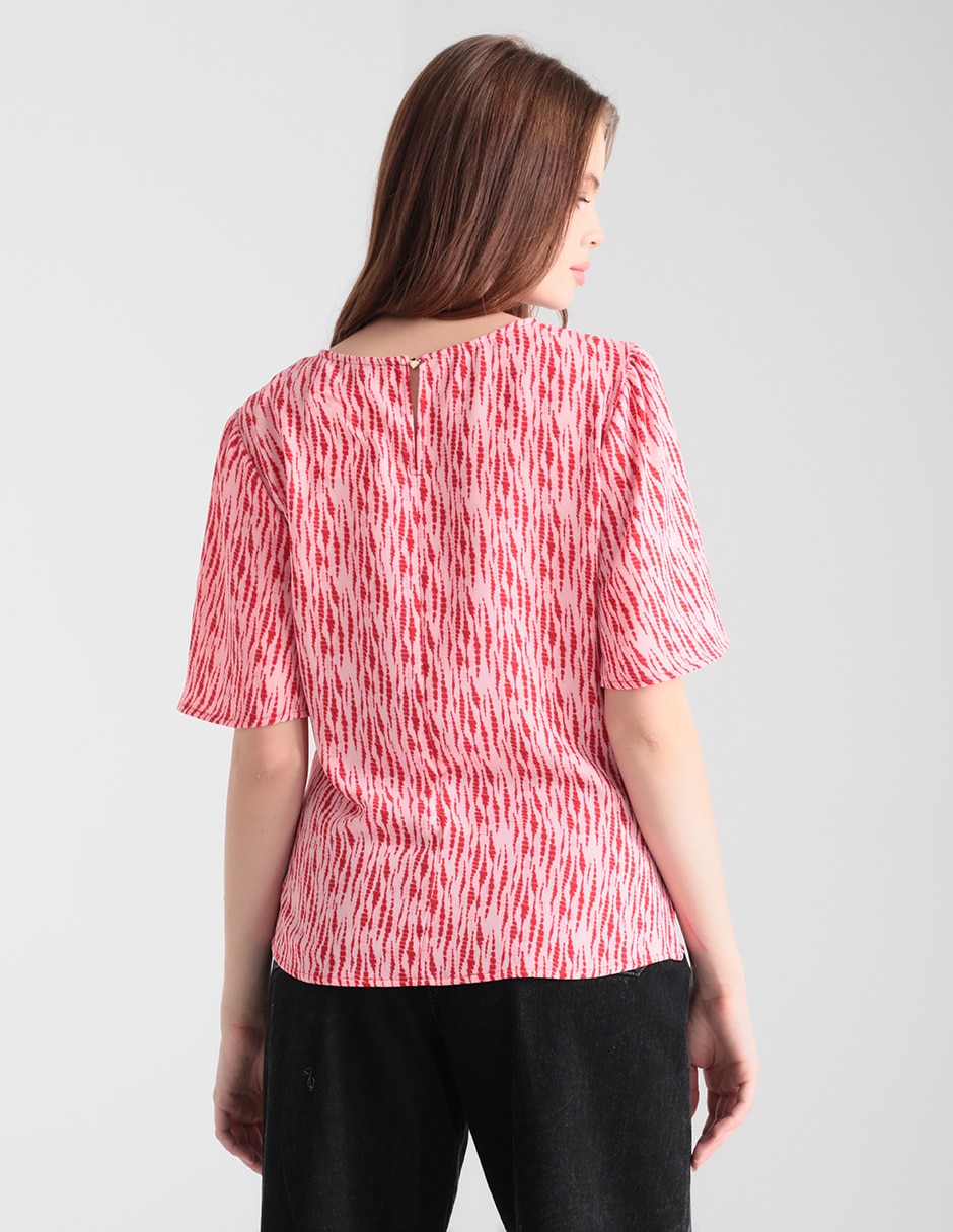 BLUSA CONTEMPO, GDE, CARMÍN CLARO ESTAM