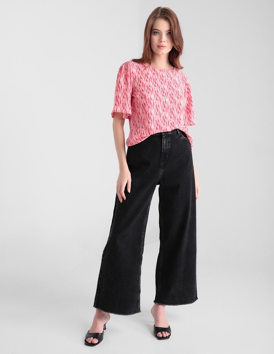 BLUSA CONTEMPO, GDE, CARMÍN CLARO ESTAM