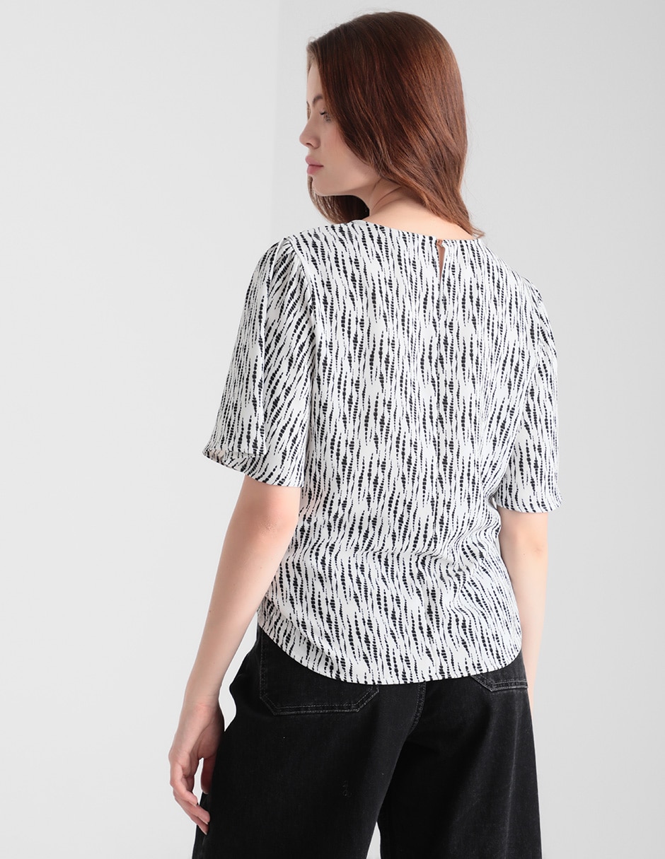Blusa manga corta para mujer 2