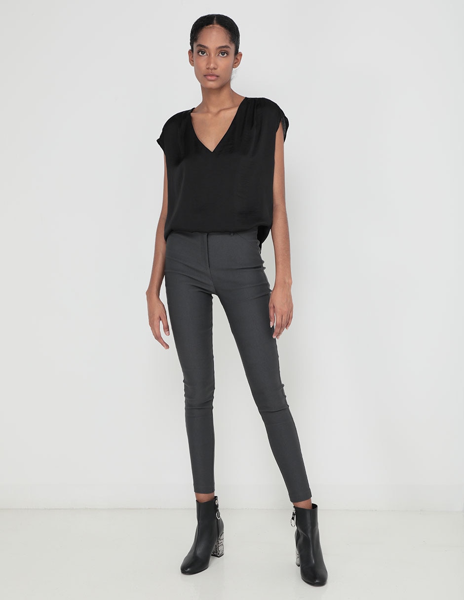 Pantalón capri skinny para mujer 3