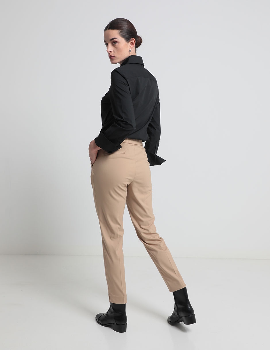 PANTALON CONTEMPO, 26, LATTE 2484007P00