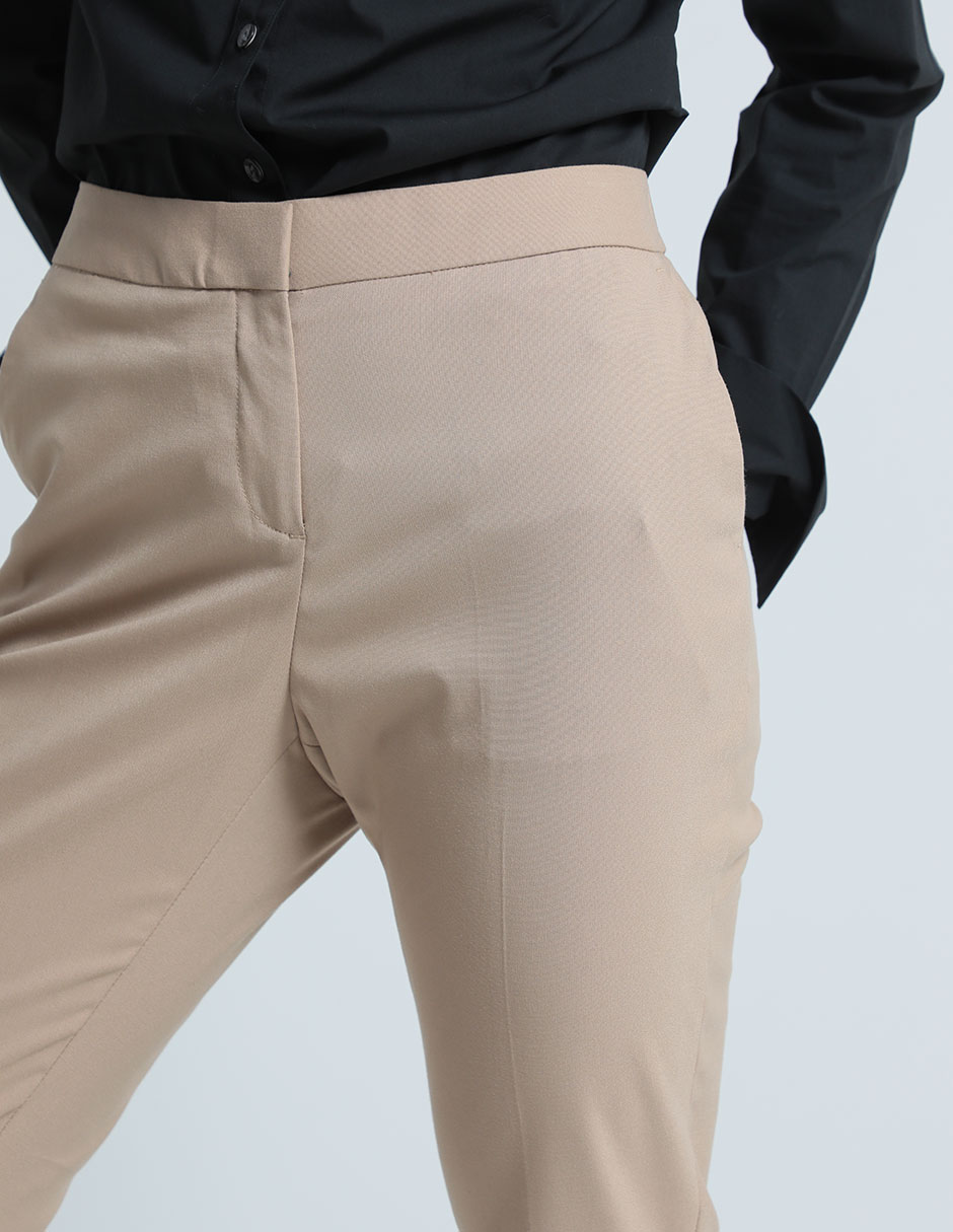 PANTALON CONTEMPO, 26, LATTE 2484007P00