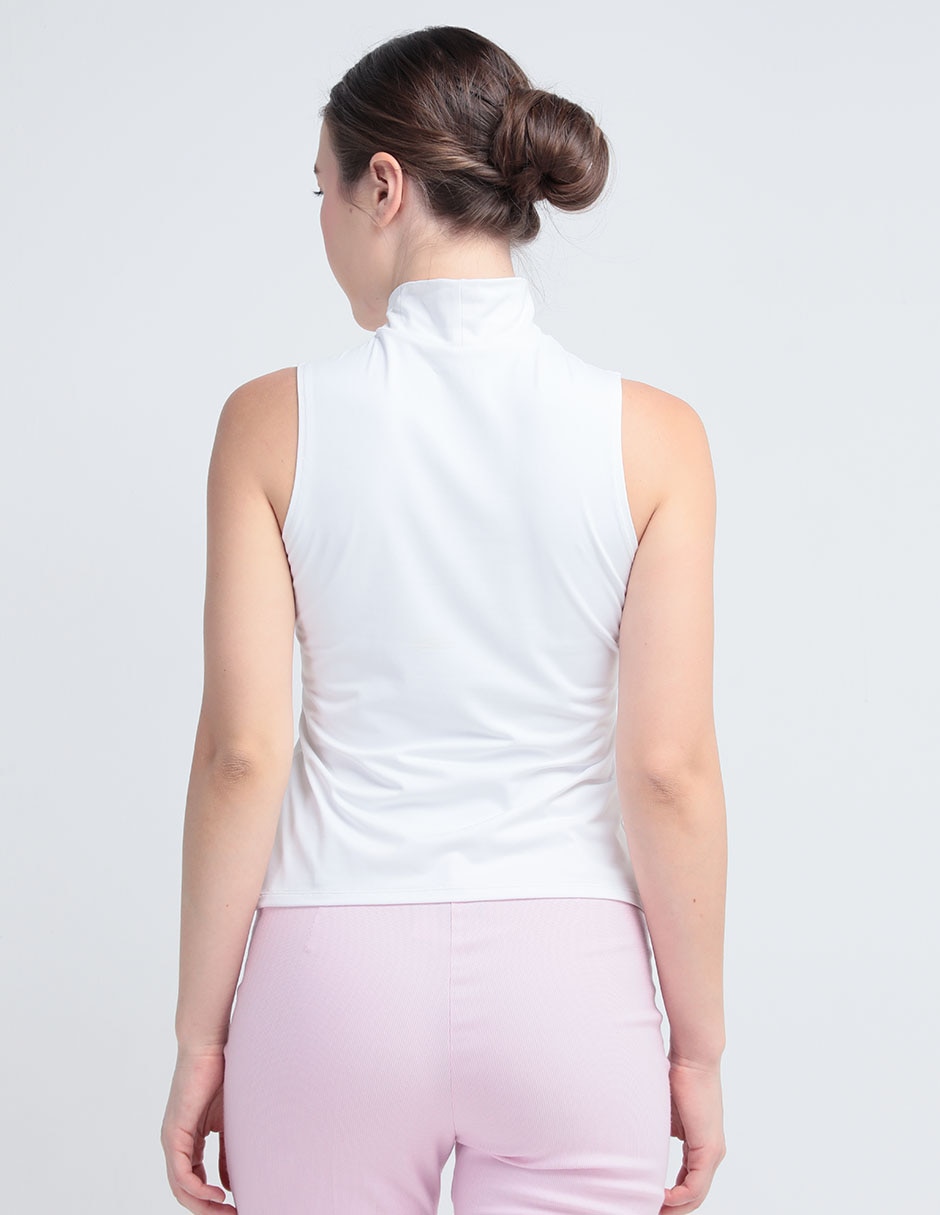Blusa sin manga para mujer 2
