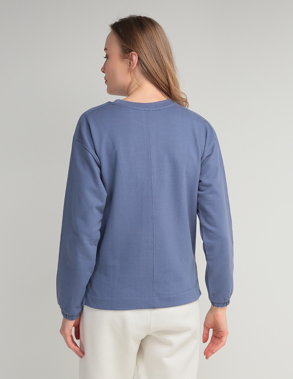 SUDADERA CONTEMPO, PLÚMBAGO OBSCURO