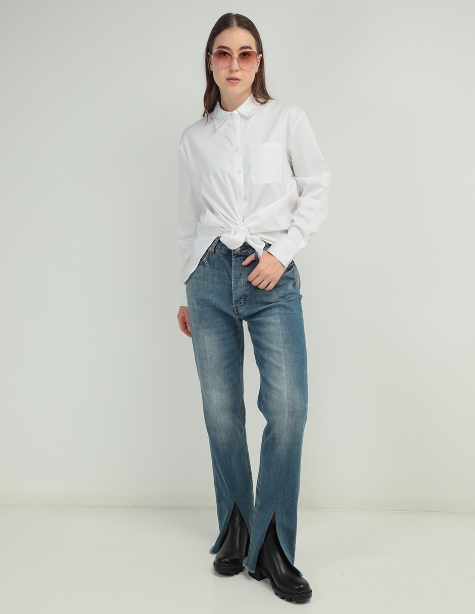 Blusa manga larga para mujer 3