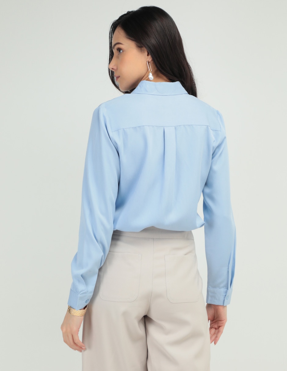 Blusa manga larga para mujer 2