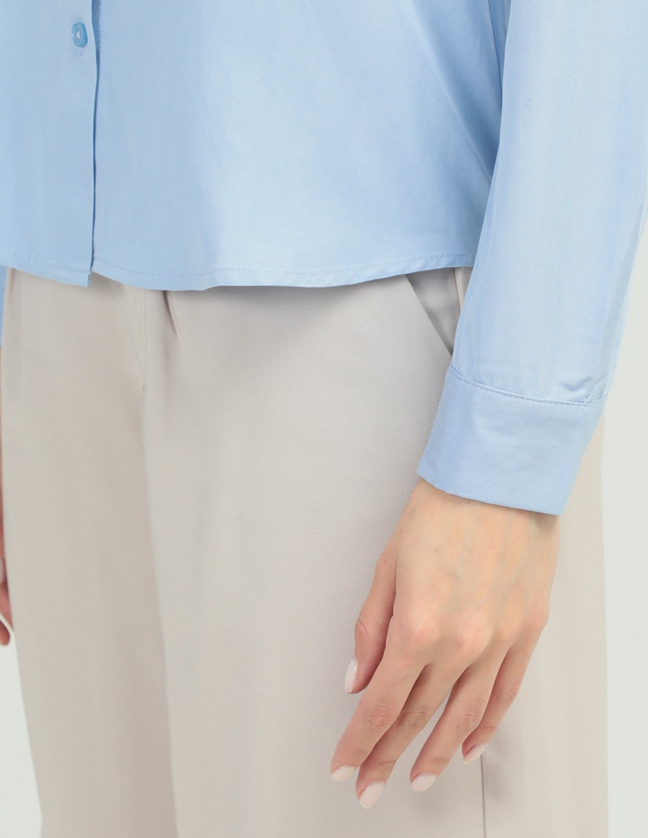 Blusa manga larga para mujer 5