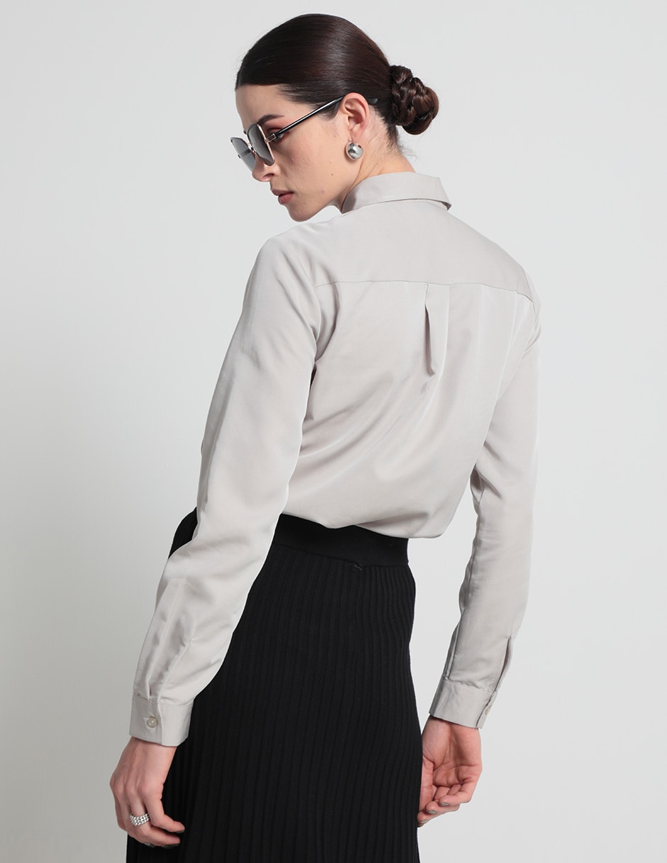 Blusa manga larga para mujer 2