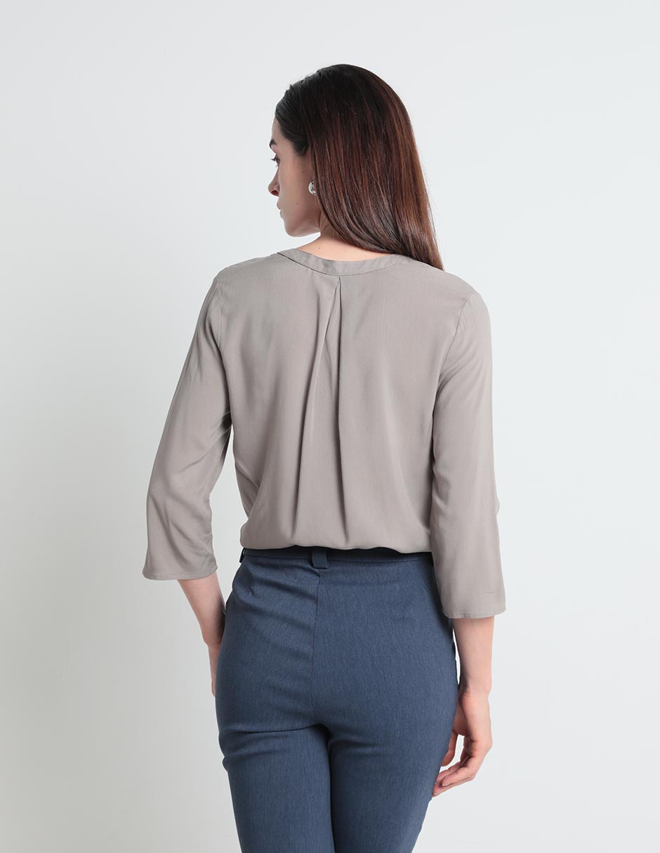 Blusa manga 3/4 para mujer 2