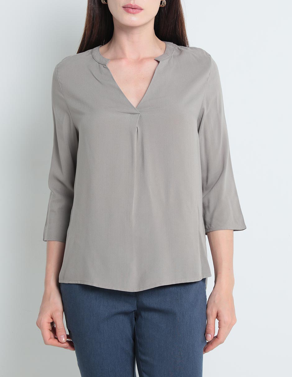 Blusa manga 3/4 para mujer 5