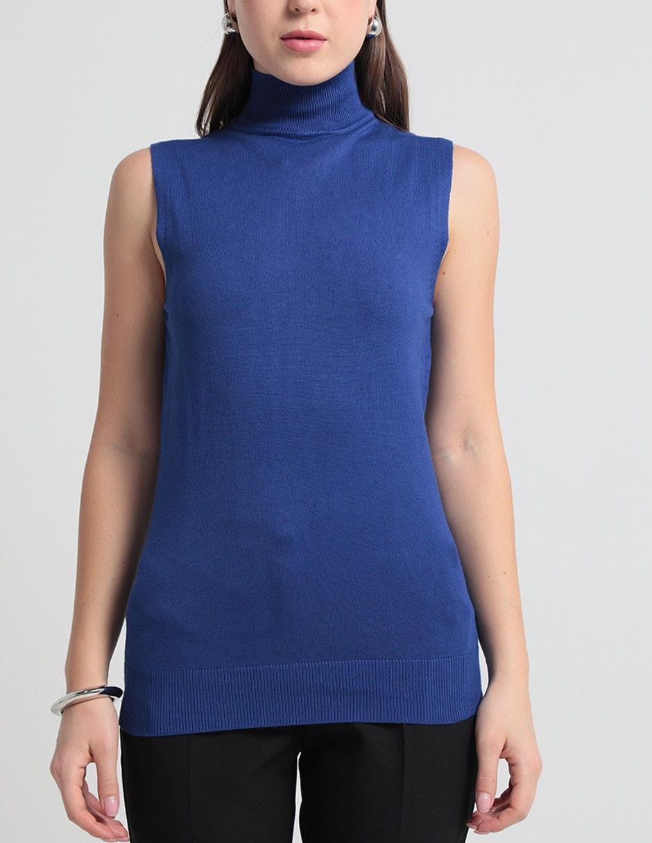 Blusa sin manga para mujer 5