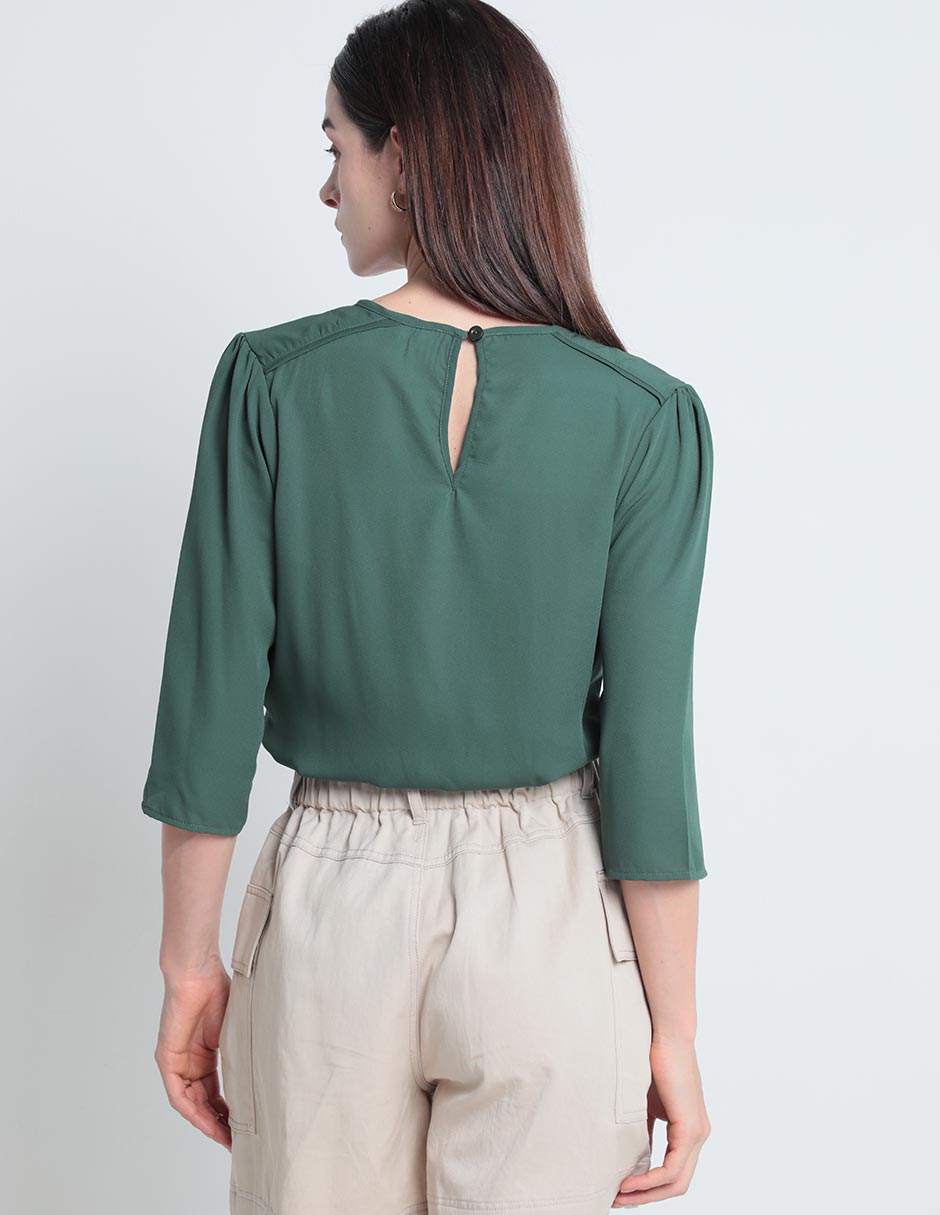 BLUSA CONTEMPO, M, SYCAMORE LISO M LARG