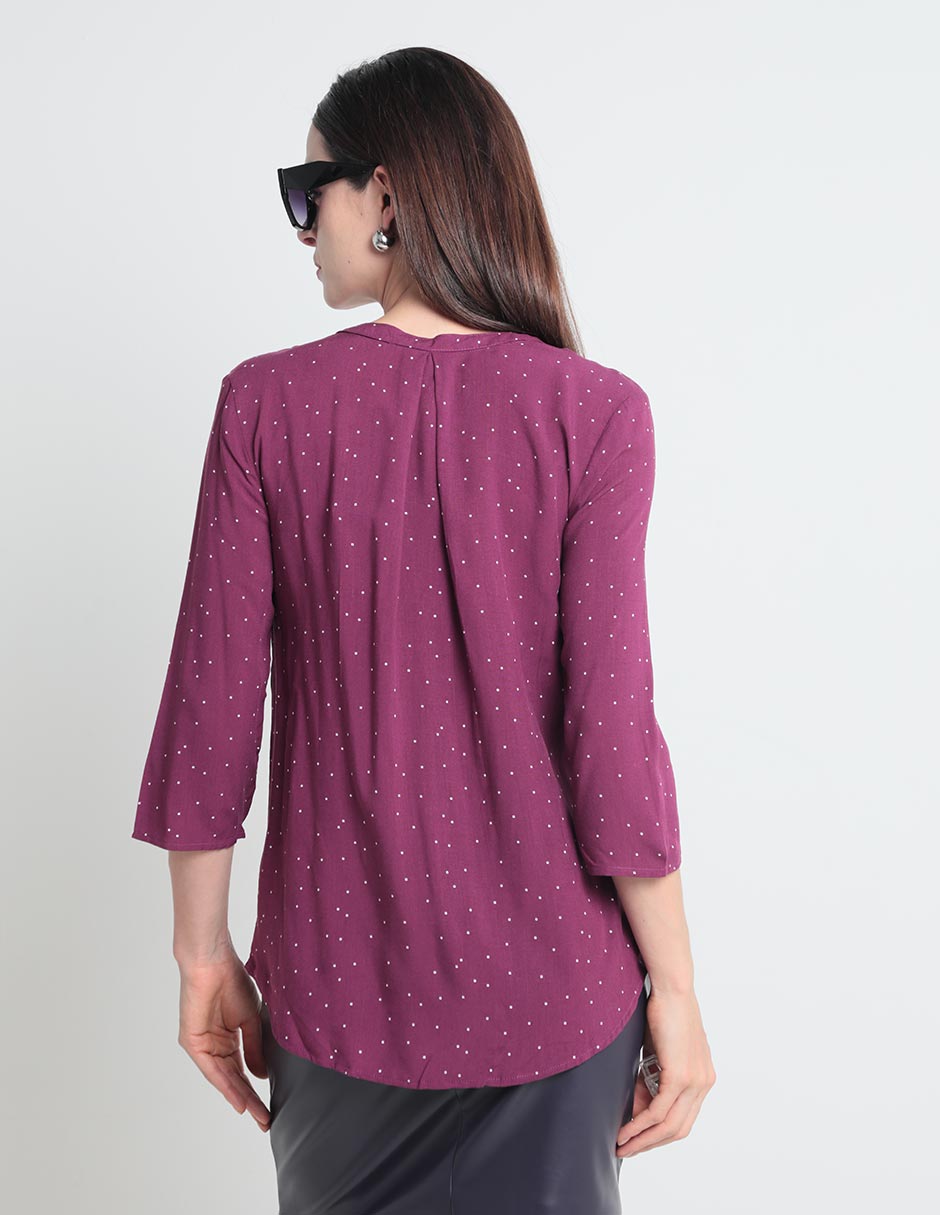 Blusa manga 3/4 para mujer 2