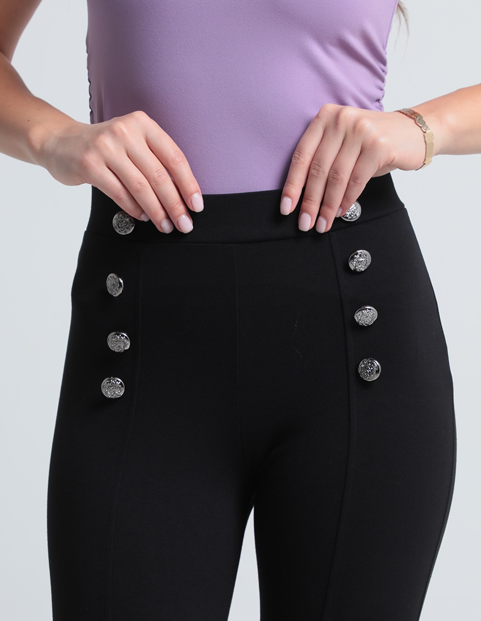 Legging a la cintura con elástico para mujer 4