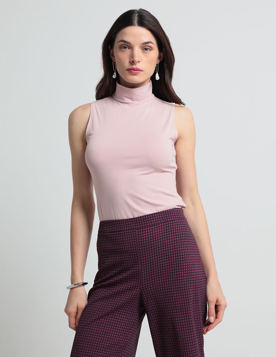 Blusa sin manga para mujer