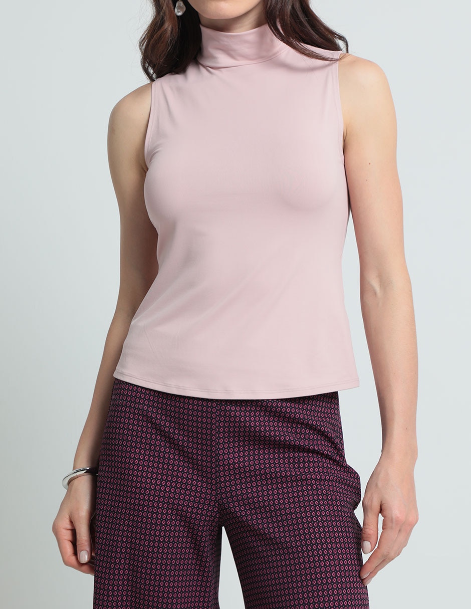 Blusa sin manga para mujer 4