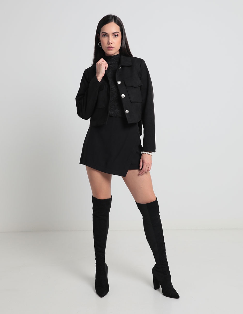 Suéter cuello alto para mujer 3