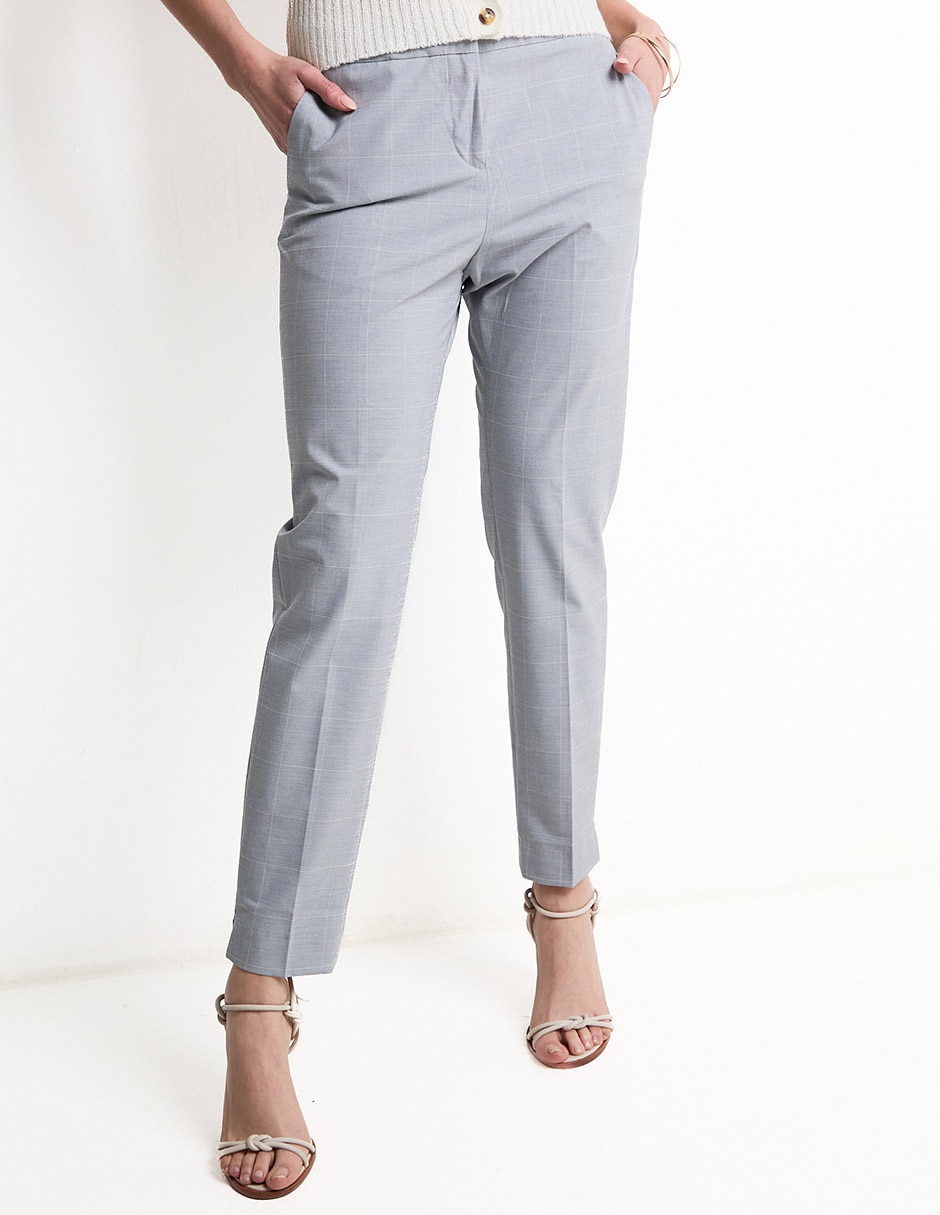 Pantalón de vestir slim para mujer Pantalón de vestir slim para mujer