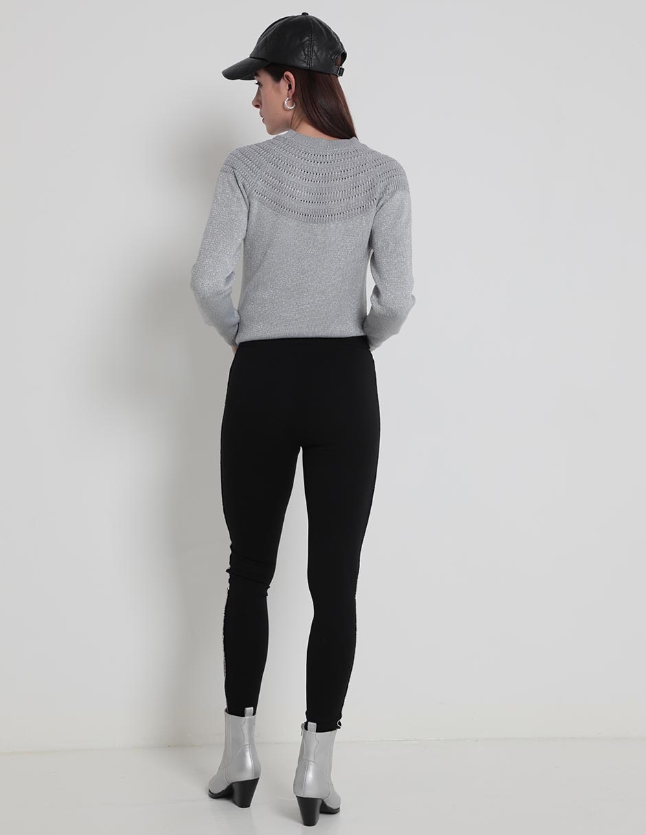 Legging a la cintura con elástico para mujer 2