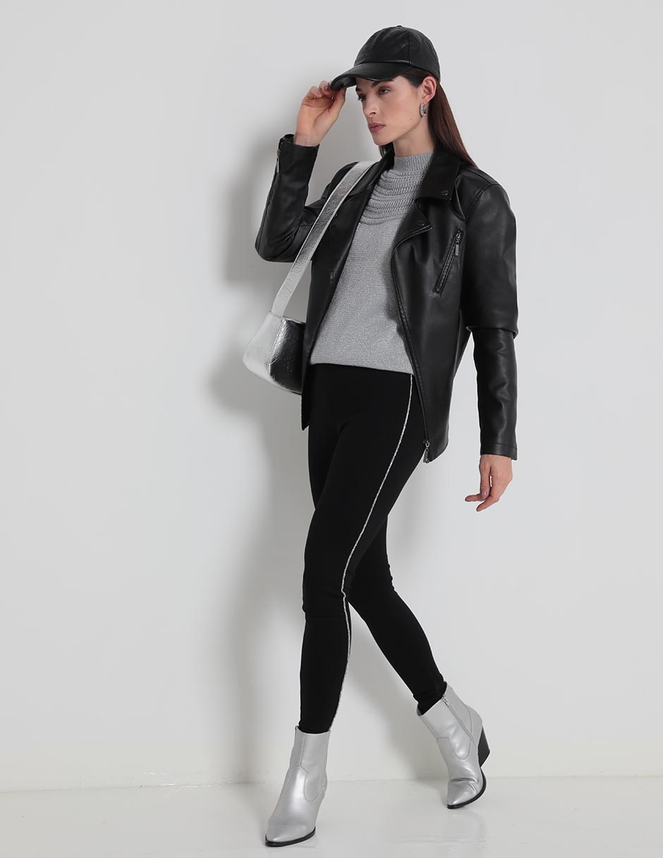 Legging a la cintura con elástico para mujer 3