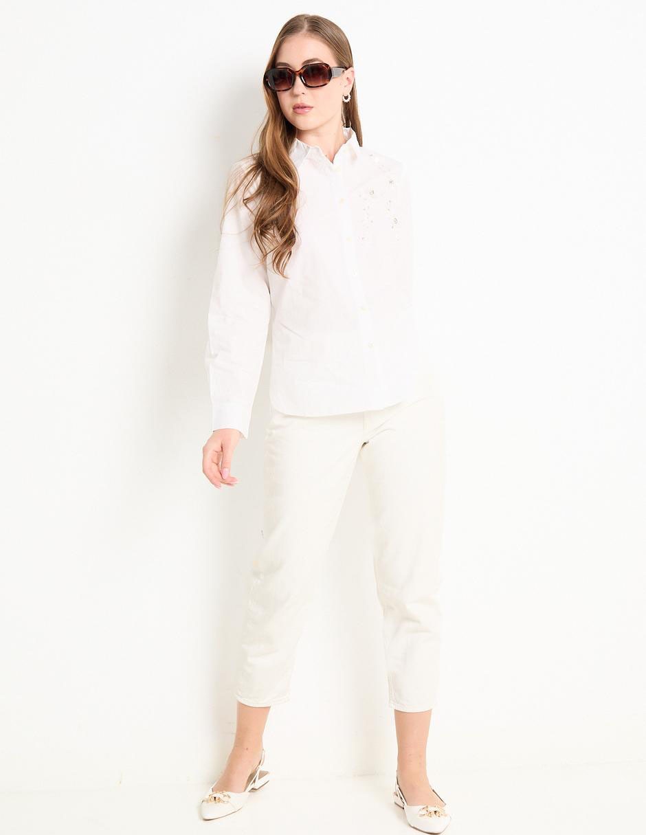 Blusa manga larga para mujer 3