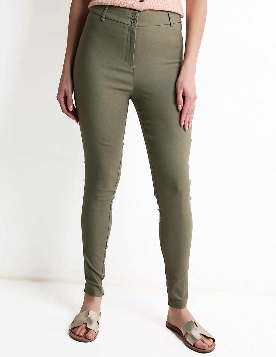Pantalón de vestir ultra skinny para mujer Pantalón de vestir ultra skinny para mujer
