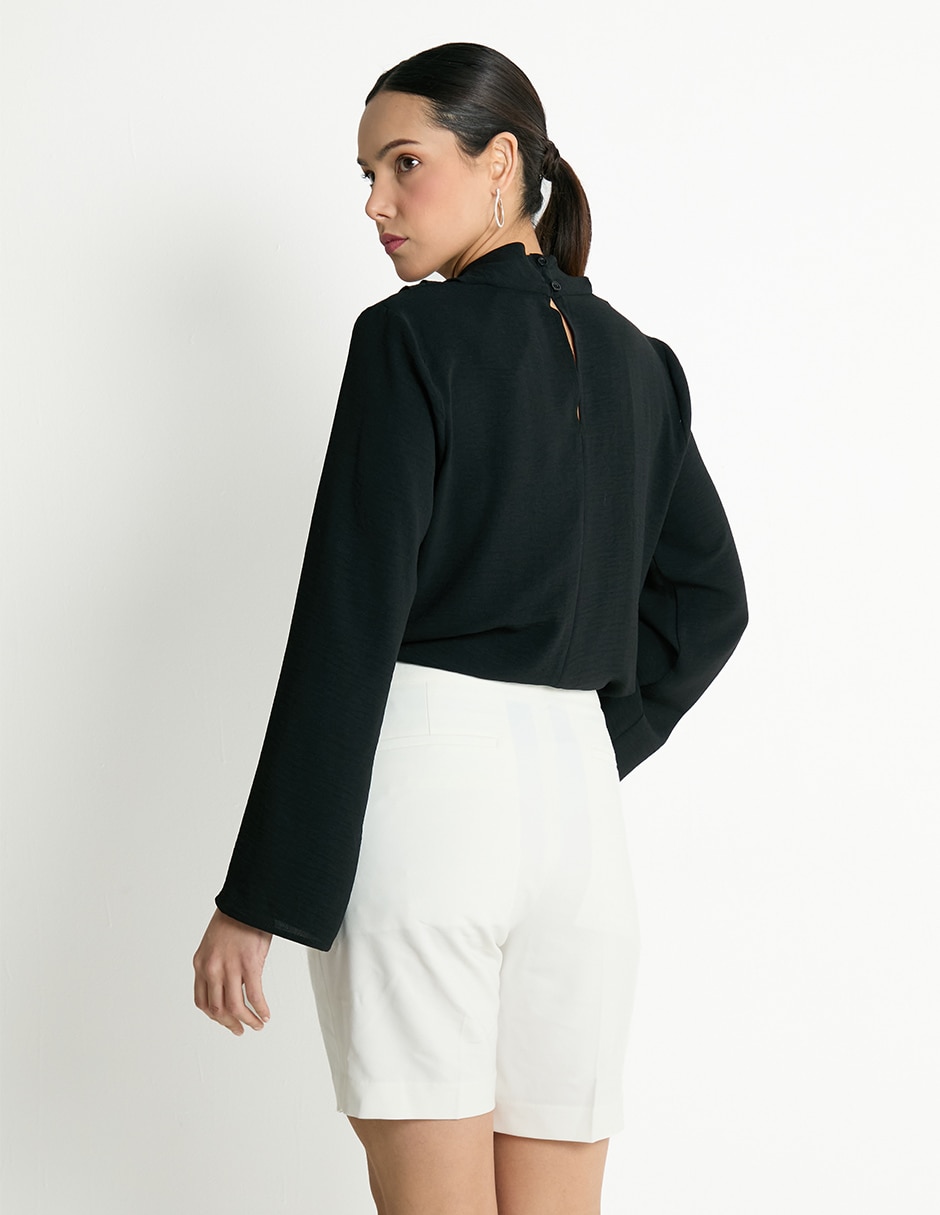 Blusa manga larga para mujer 2