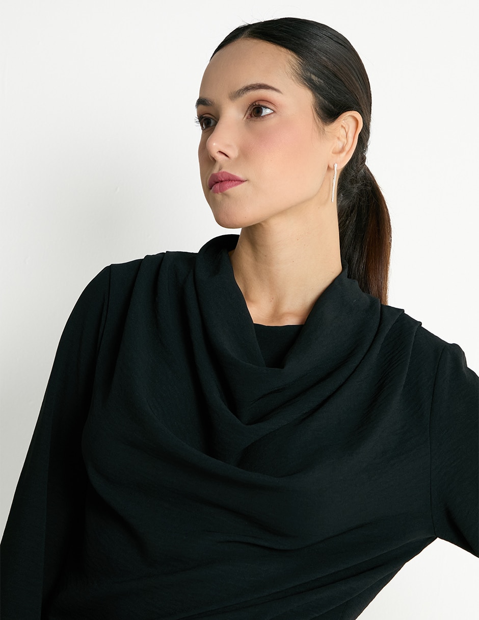 Blusa manga larga para mujer 4