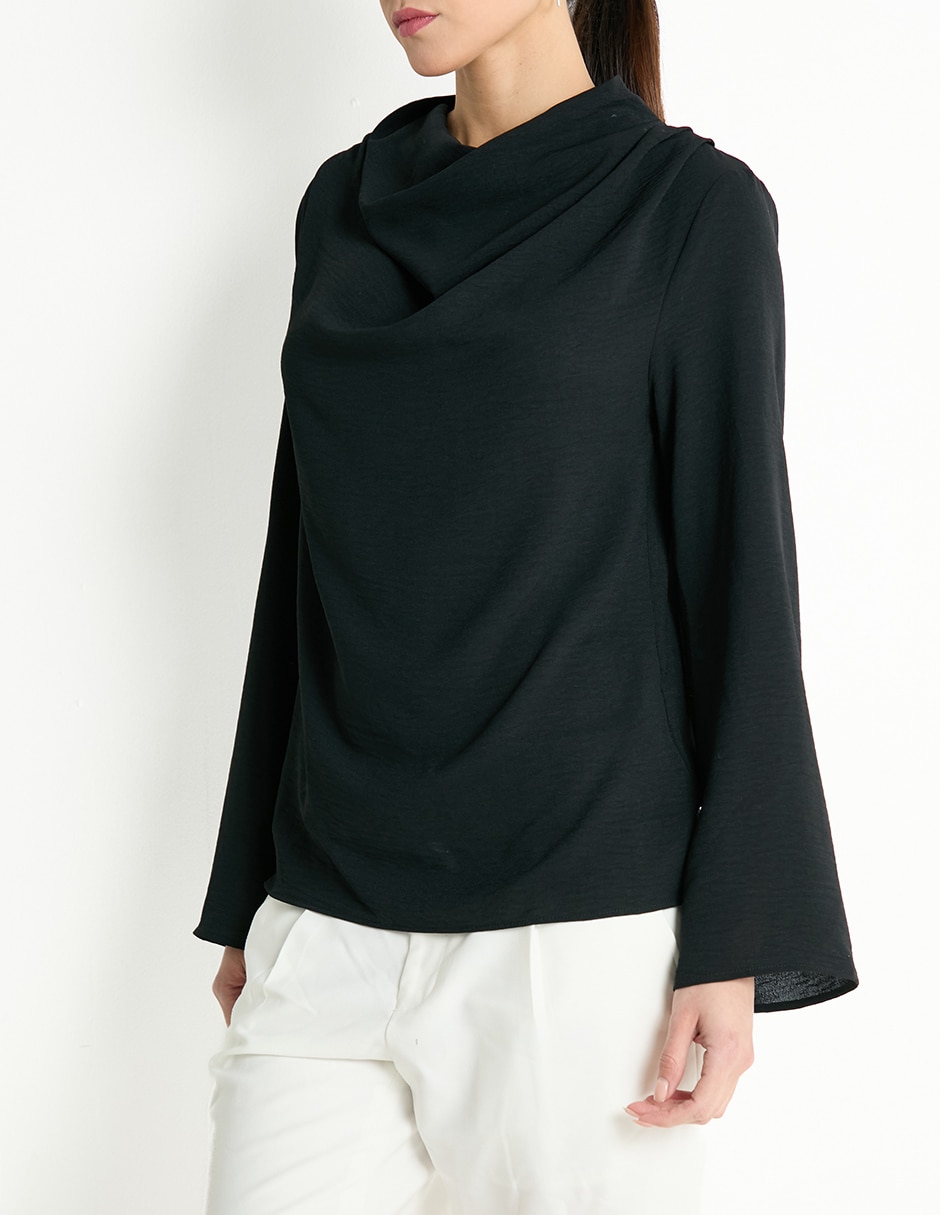 Blusa manga larga para mujer 5