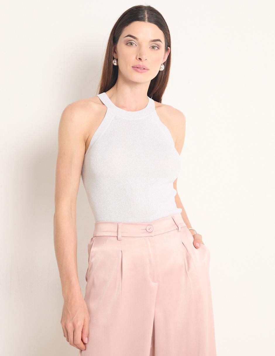 Blusa sin manga para mujer 1