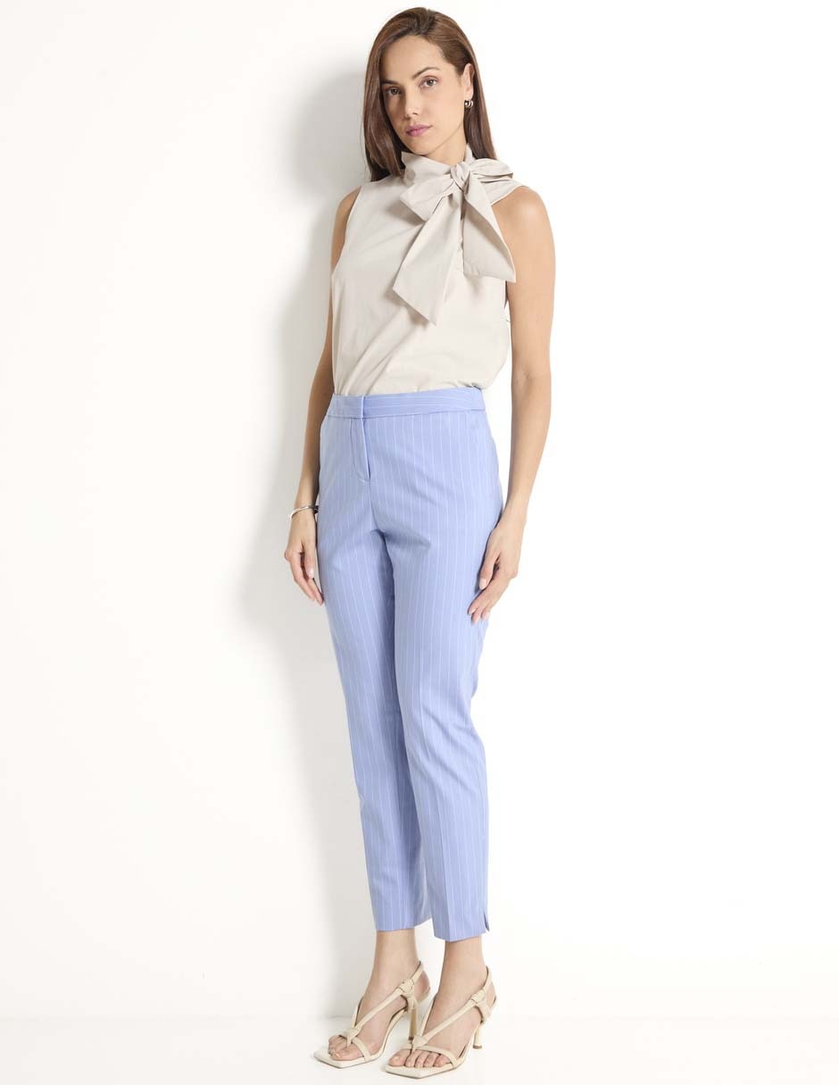 Pantalón de vestir slim para mujer 3