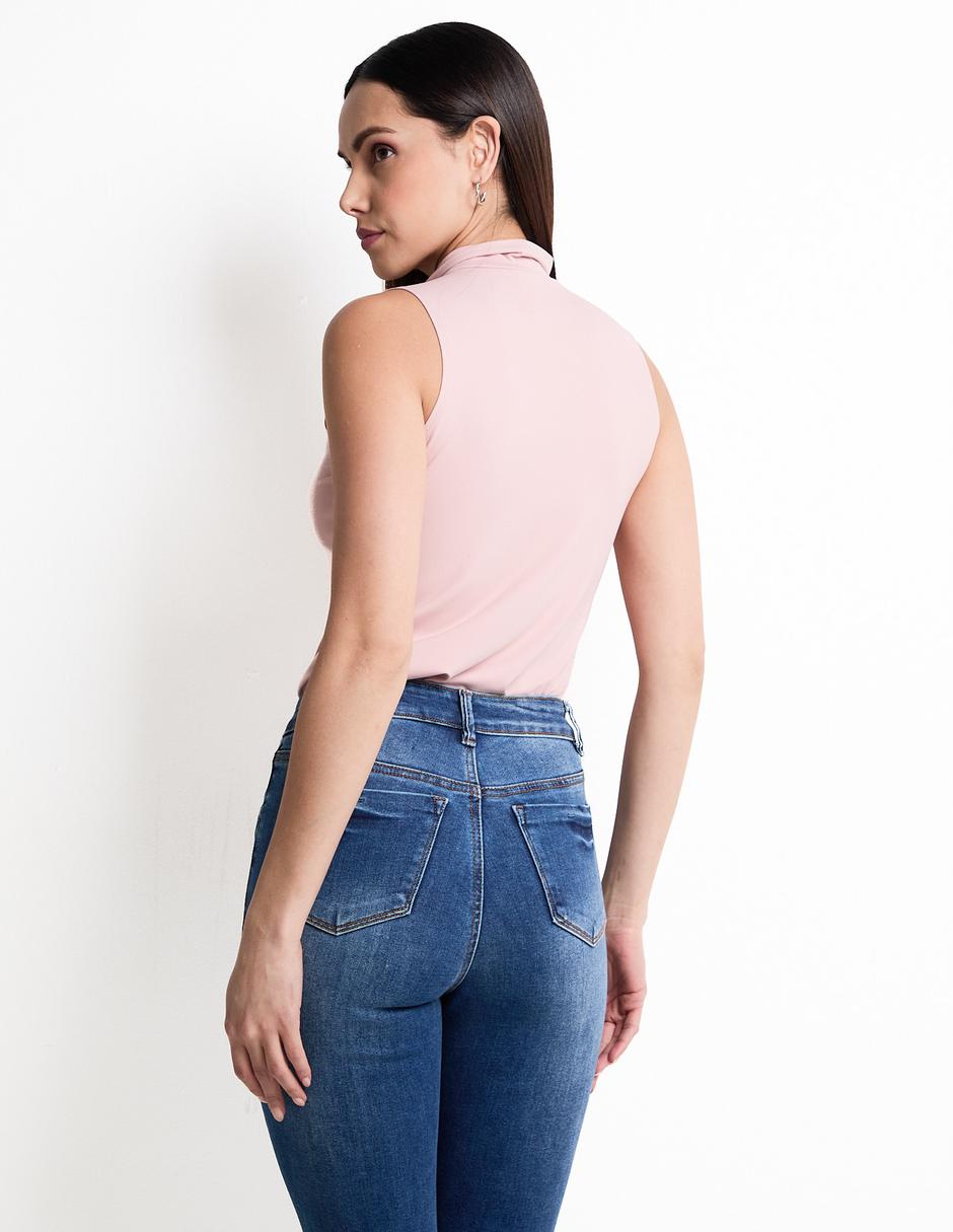 Blusa sin manga para mujer 2