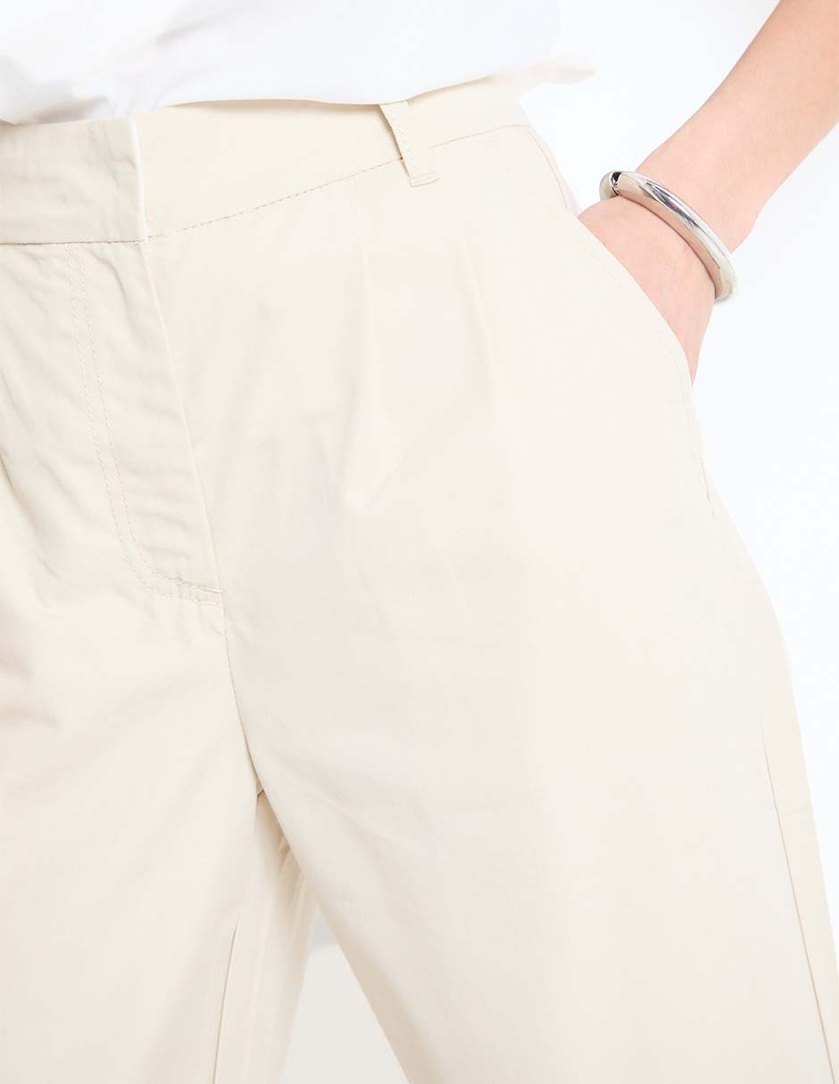 Pantalón de vestir amplio para mujer 4