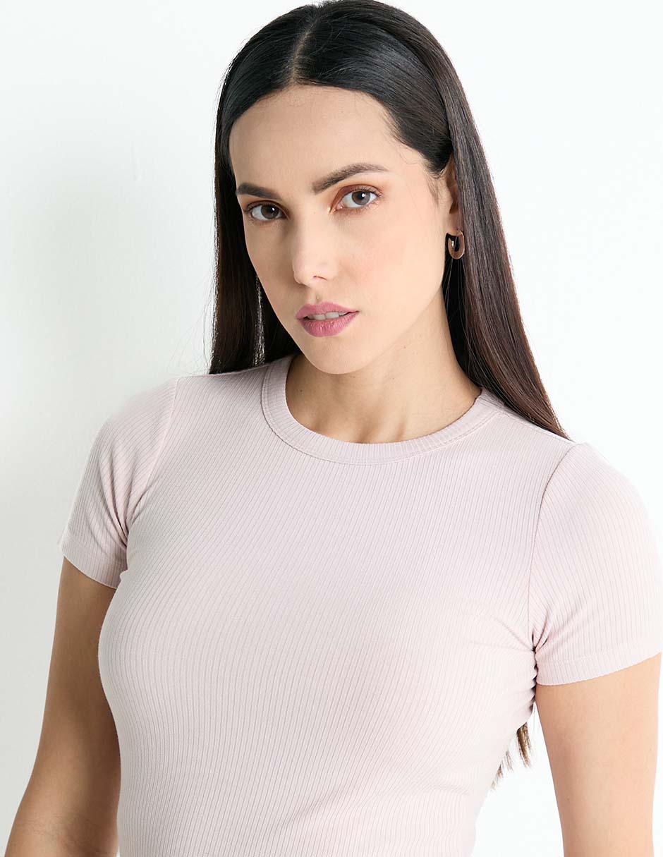 PLAYERA COM25642-01, M, VIOLETA SUAVE