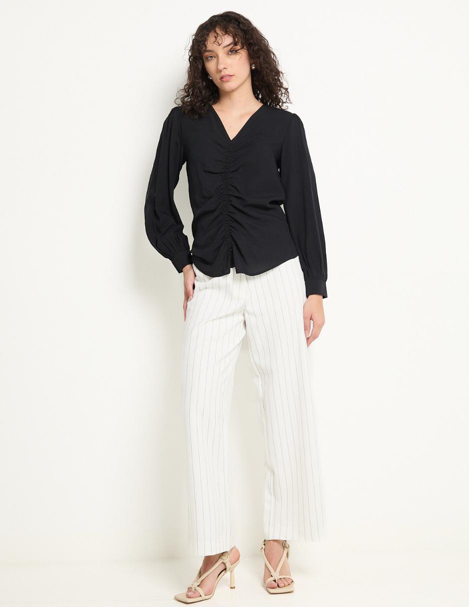 Pantalón relaxed amplio para mujer 3