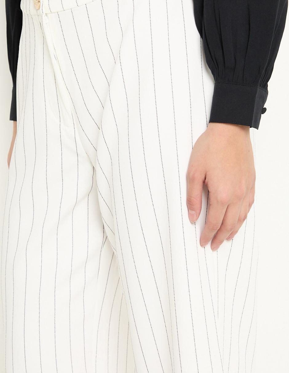 Pantalón relaxed amplio para mujer 4