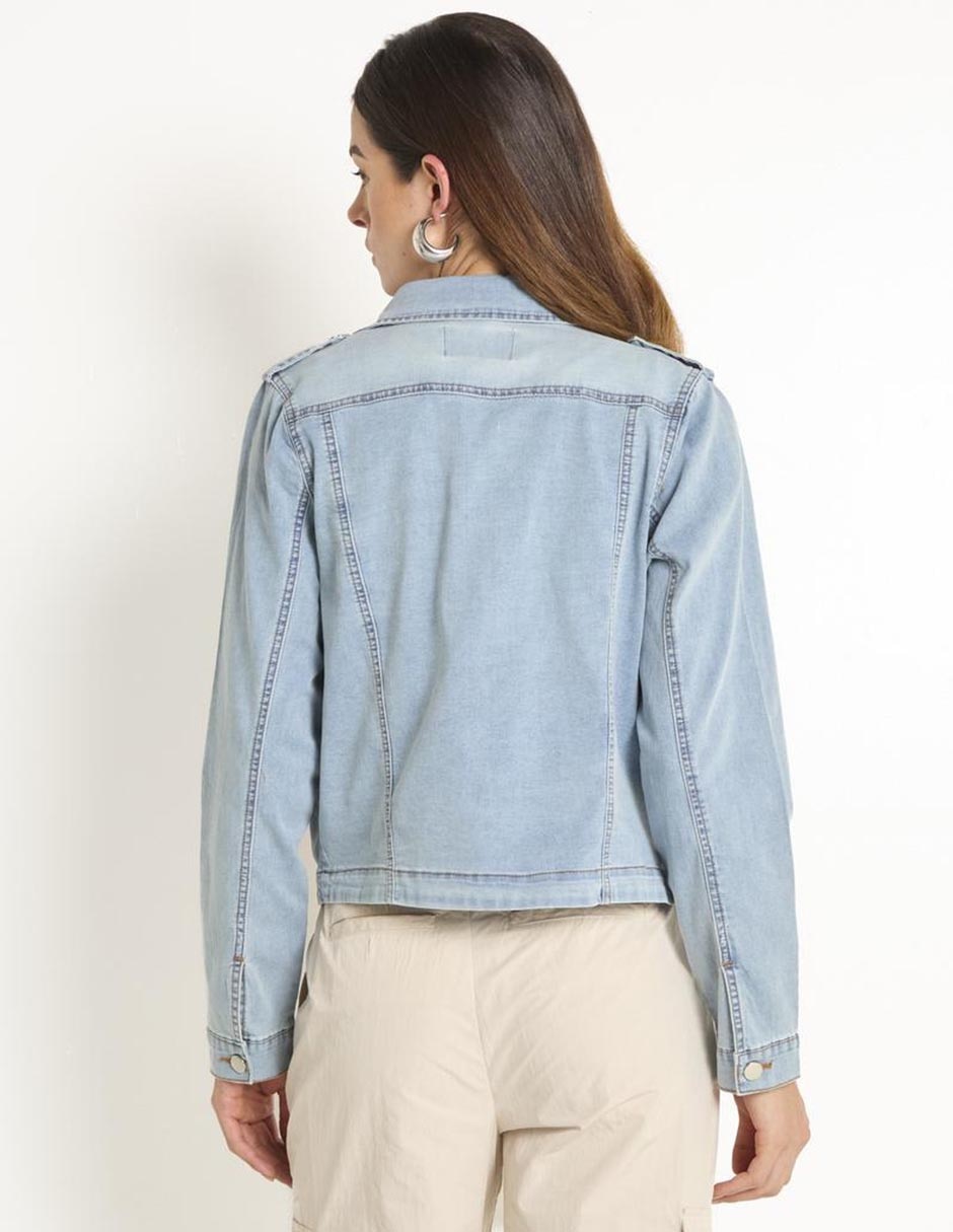 Chamarra denim para mujer 2
