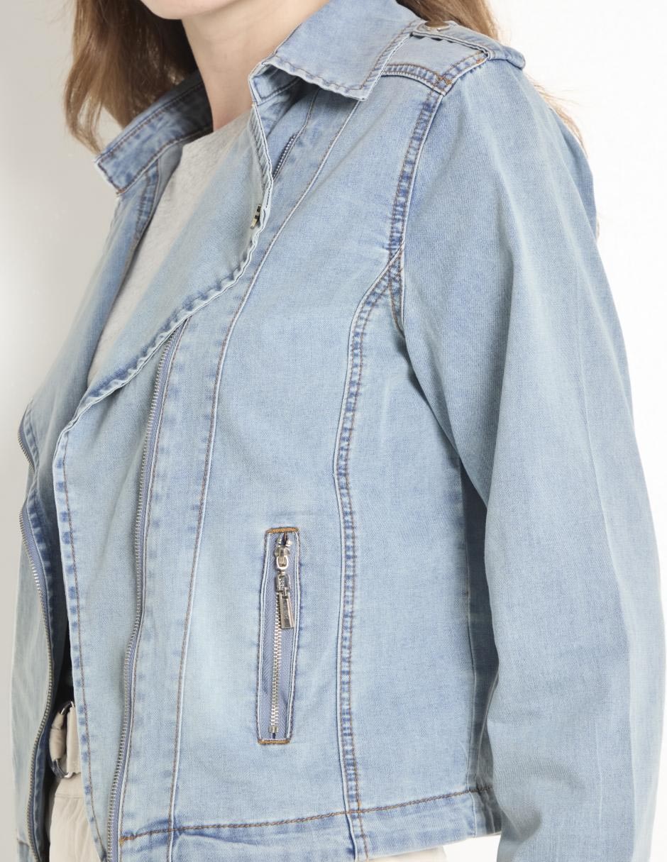 Chamarra denim para mujer 4