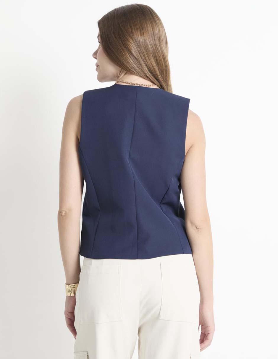 CHALECO CONTEMPO, 32, AZUL MARINO COM25