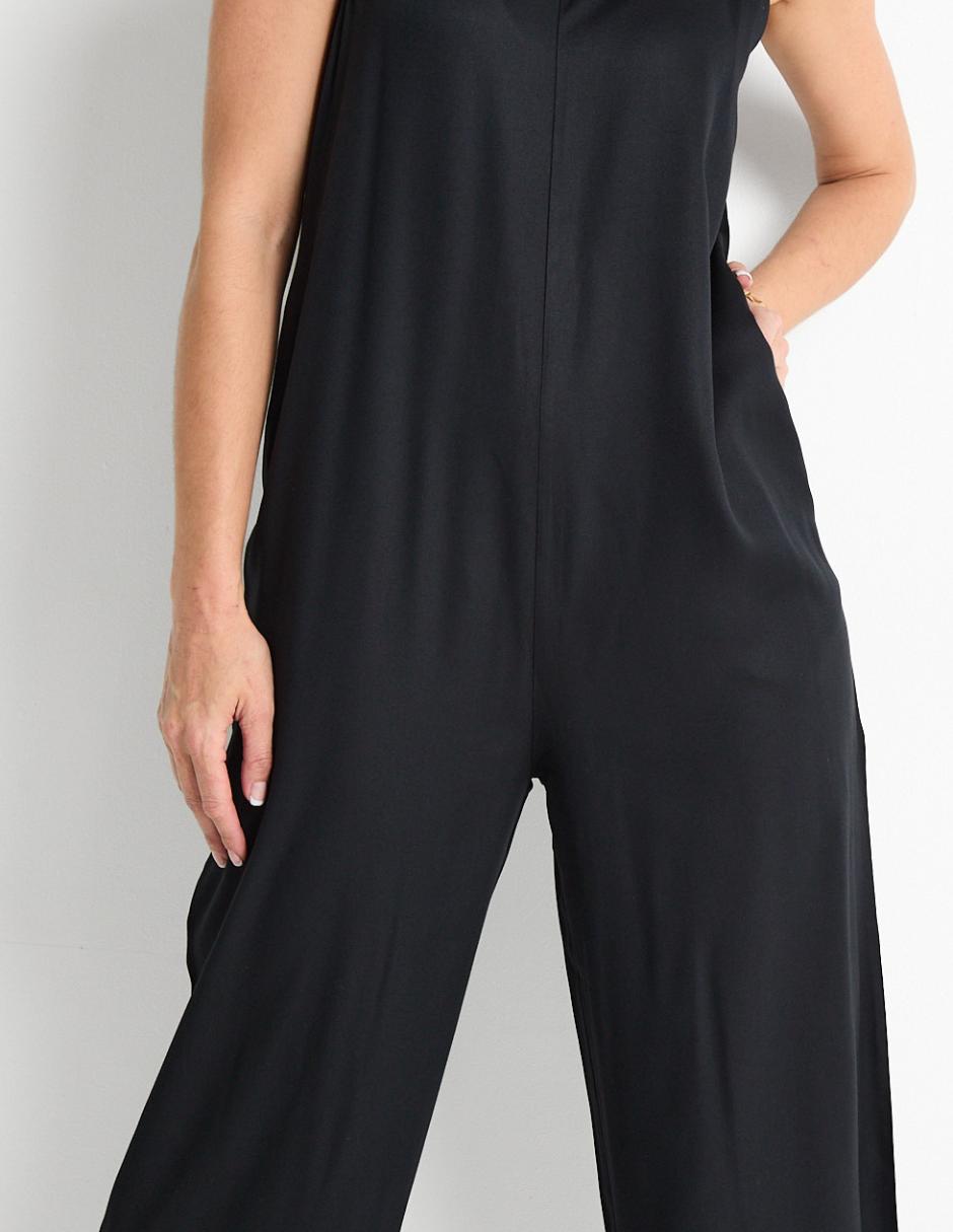 JUMPSUIT COM25380-05 CONTEMP, M, NEGRO