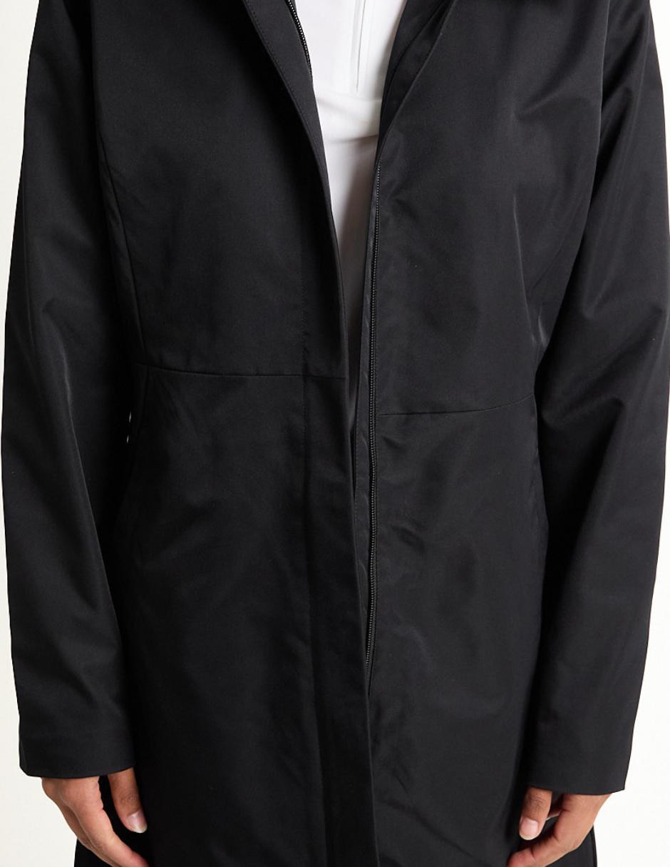 Gabardina con bolsillos para mujer 4