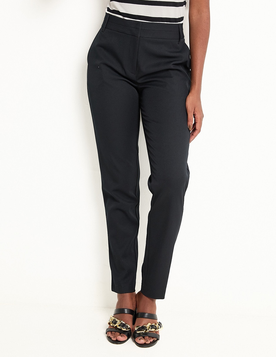 Pantalón de vestir slim para mujer 1