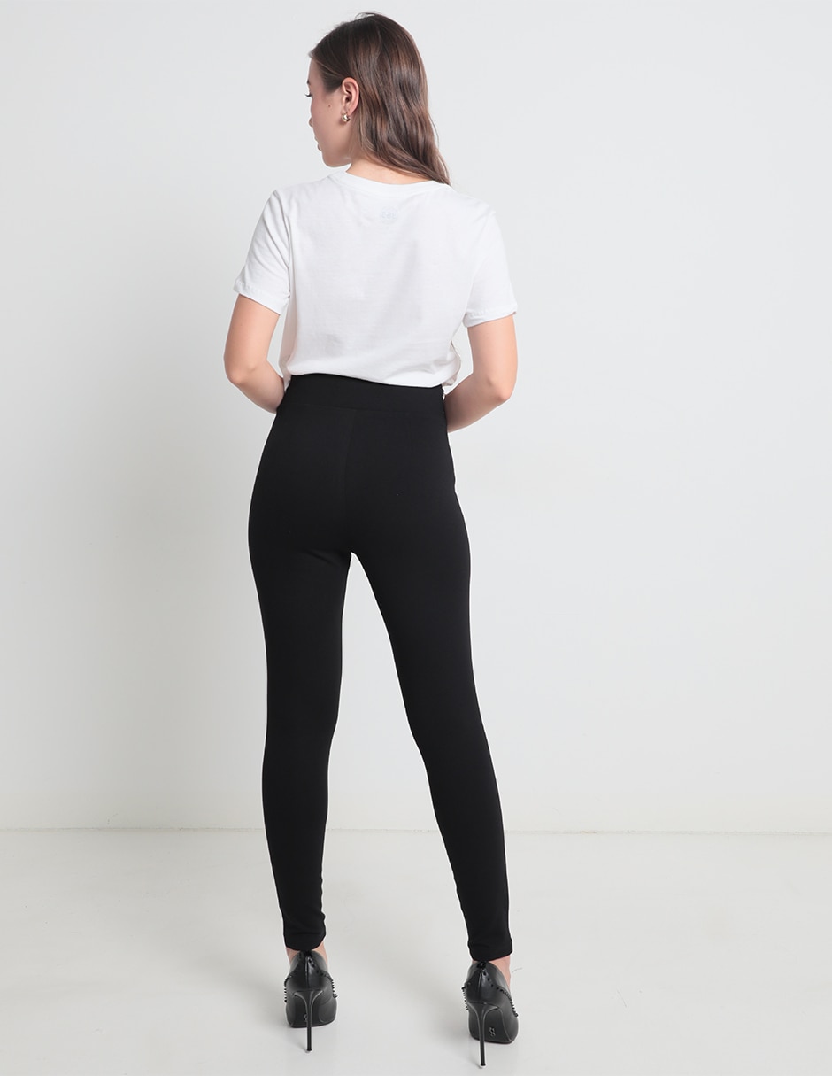 Legging a la cintura con cierre para mujer 2