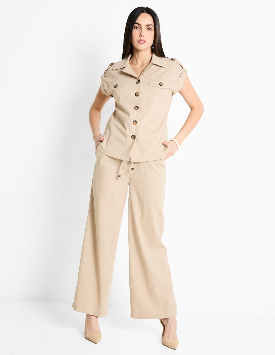 Pantalón amplio para mujer 3