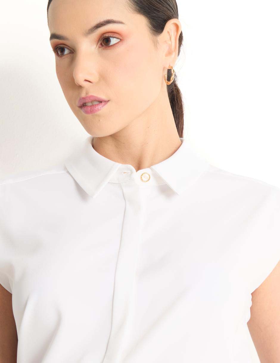 Blusa manga corta para mujer 4