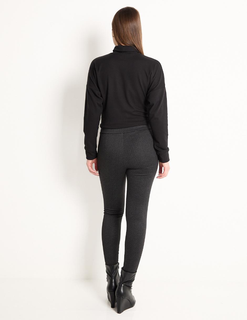 Legging cintura alta con elástico para mujer 2