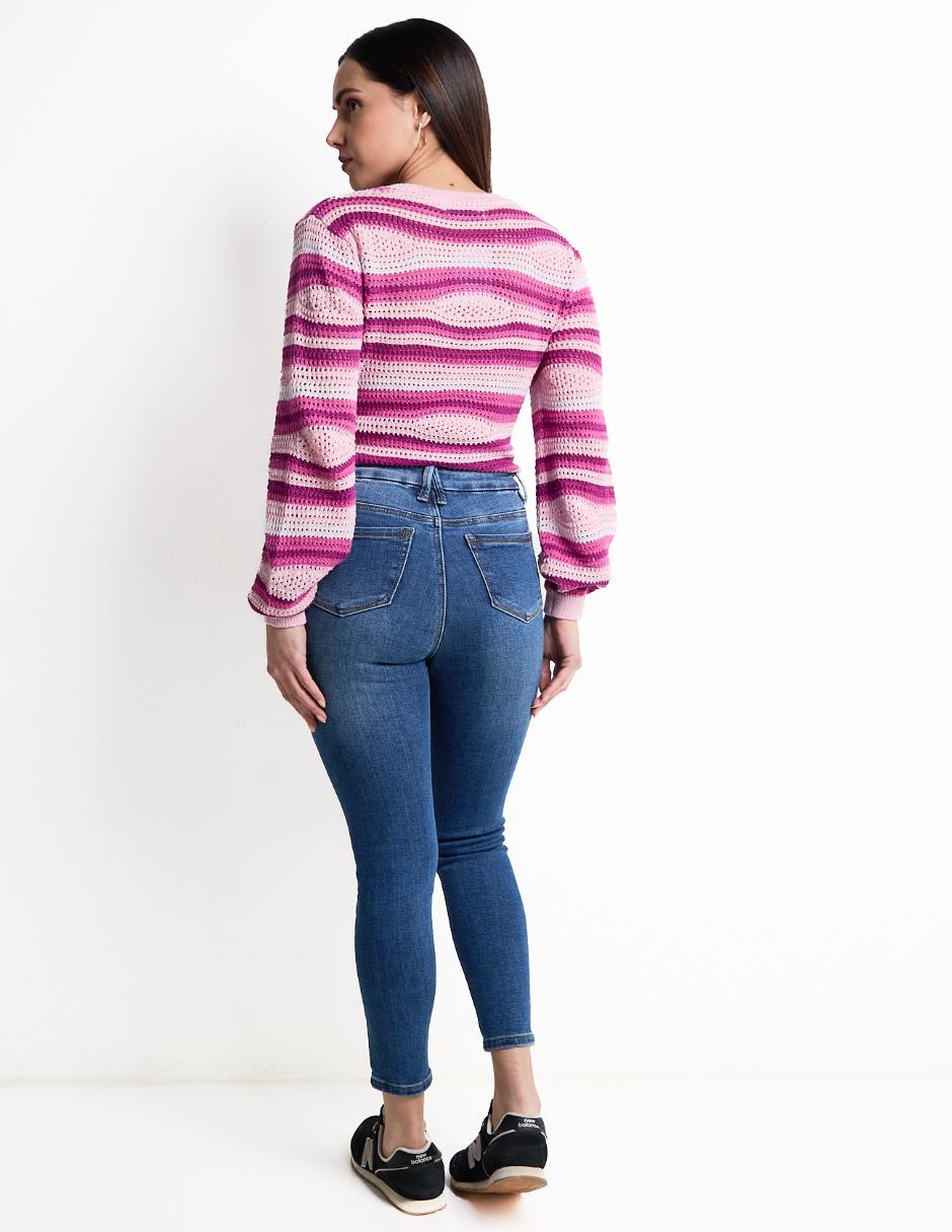 Jeans relaxed ultra skinny para mujer 2