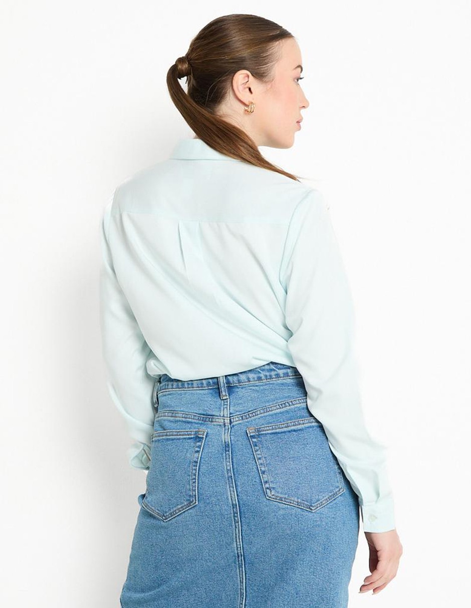 Blusa manga larga para mujer 2