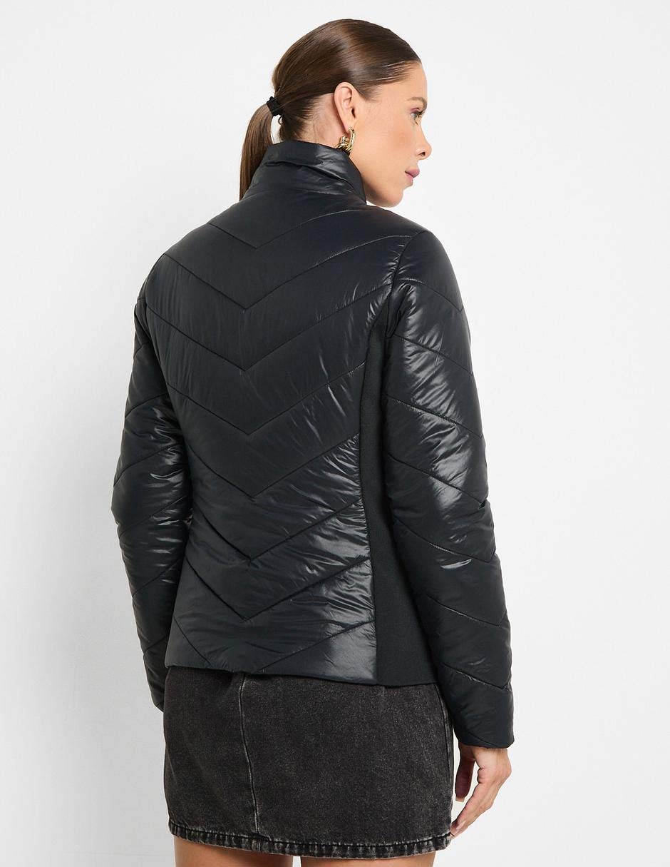 CHAMARRA CONTEMPO, CH, NEGRO LISO CAPIT