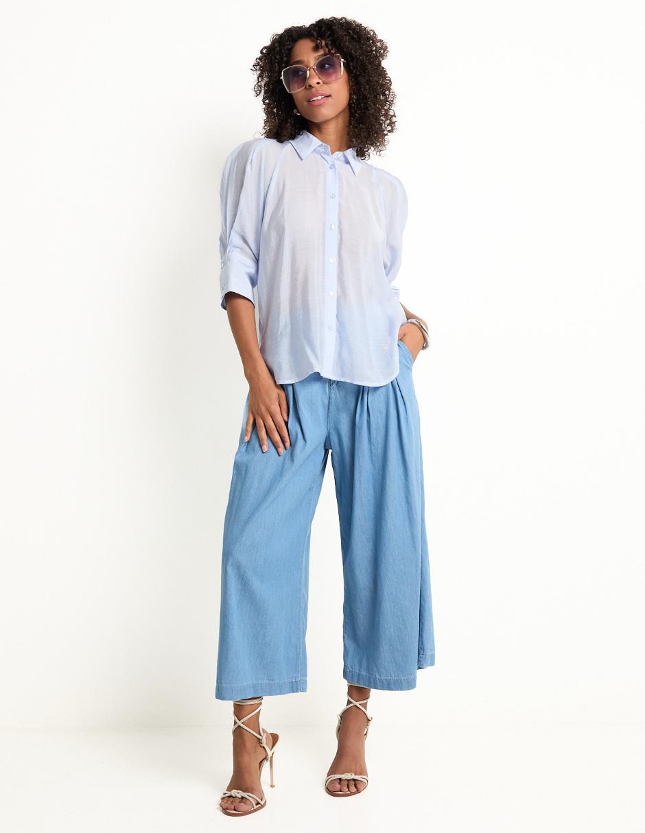Blusa manga larga para mujer 3